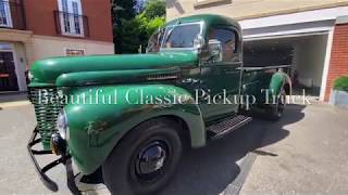 1946 INTERNATIONAL HARVESTER PICKUP TRUCK [upl. by Sonahpets402]