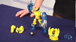 Marvel Super Hero Mashers Electronic Wolverine from Hasbro [upl. by Rednaxela]