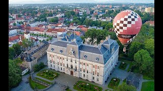 Loty i pokaz balonów w Pszczynie  zobaczcie jak to wyglądało z lotu ptaka [upl. by Ethben]