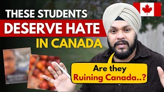 Shame on such International Students in Canada  Ruining all the Hardwork of Immigrants in Canada [upl. by Boyden]