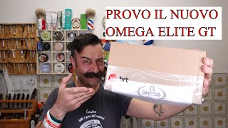 IL NUOVO PENNELLO OMEGA ELITE GT VERSIONE GULF  SET DA BARBA BLACK ICE [upl. by Ahsinid]