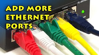 Adding Ethernet Ports with a Network Switch [upl. by Bowman]