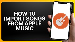 how To Import Songs From Apple Music To GarageBand Tutorial [upl. by Enyawed920]