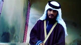 How to tie a Shemagh or headscarf like Arabian Sheikh  Tutorial Saudi Style [upl. by Zanahs]