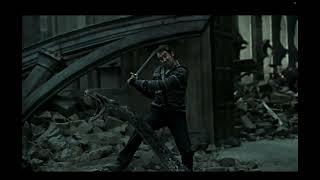 Neville Longbottom kills Nagini Harry Potter and the Deathly Hallows Part 2 [upl. by Eilram]