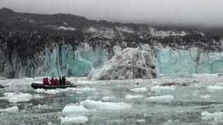 Glaciers calving my most spectacular footage Ice on the move [upl. by Garda]