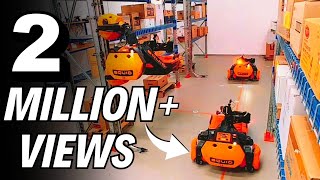 5 Amazing Warehouse Robots You Must See [upl. by Hnamik]