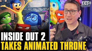 Record For Highest Grossing Animated Film Now Belongs To Inside Out 2 [upl. by Greta413]