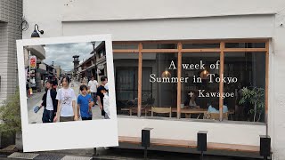 A laidback week in Tokyo Kawagoe Shimokitazawa amp Hidden Cafes ♡ [upl. by Assylem101]