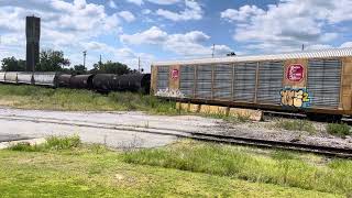 CSX 3389 ET44AH Manifest Train In Cordele GA August 24 2024 [upl. by Harneen964]