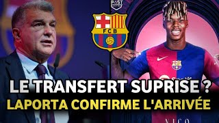 🚨Confirmé  Mercato Barça 2024infosles nouveaux gros transferts du mercato 2024 actualités barça [upl. by Terrel]