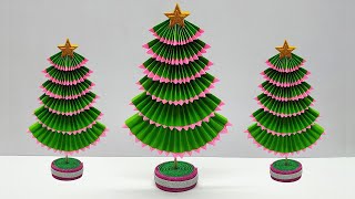 Christmas Tree Ideas 🎄 Paper Christmas Tree Making 🎄 Christmas Decoration Ideas 🎄 [upl. by Nehgam350]