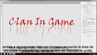 Videoguida Scritta con effetto colatura Photoshop [upl. by Marve]