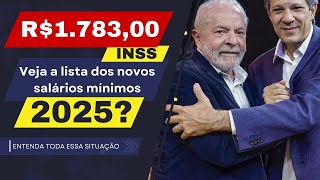 Salário Mínimo vai Aumentar em 2025 e Benefícios do INSS terão novos valores Confira Agora [upl. by Gottuard424]