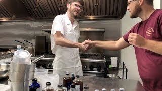 Chefs tasting herbal hydrosols and syrups [upl. by Boggers]