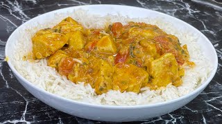 CURRY DE POULET EXPRESS AU LAIT DE COCO 🥥 Tellement bon 🤤 Deli Cuisine [upl. by Lise79]