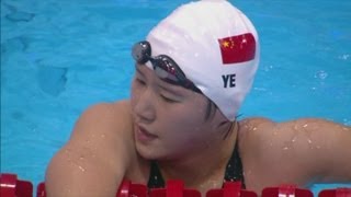 Ye Shiwen Breaks New Olympic Record  200m Medley SemiFinal  London 2012 Olympics [upl. by Thaddaus]