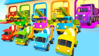 Episodios completos Vehículos de Servicio  grúas Dibujos animados de coches para niños [upl. by Niloc131]