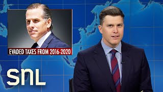 Weekend Update Hunter Biden’s Federal Indictment UPenn President Resigns  SNL [upl. by Svetlana]