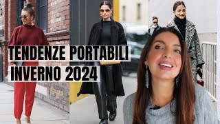 TENDENZE INVERNO 2024 PORTABILI e che hai già nel TUO ARMADIO [upl. by Cullan]