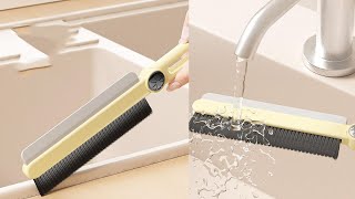 Hard Bristle Crevice Cleaning Brushes with Scraper Review 2024 [upl. by Aenehs810]