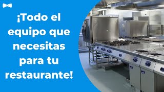 Cocinas Industriales y Equipo para Restaurantes 40 Equipos que Necesitas [upl. by Erlond88]