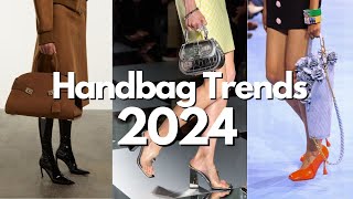 Top 10 Handbag Trends 2024 [upl. by Lletnahs]