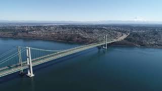 Tacoma Narrows Bridge  Galloping Gertie July1 1940 [upl. by Yorztif]