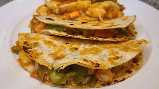 Que Ricos TACOS GOBERNADOR  Tacos de Camarón DELICIOSOS receta fácil 😋 [upl. by Htehpaj310]