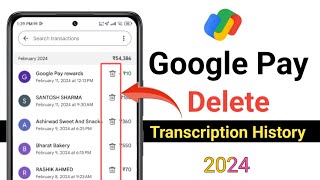 Google pay transaction history kaise delete kare  how to remove transaction history in Google pay [upl. by Lerud]