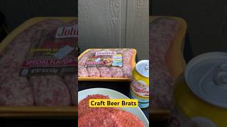 Limited Edition Johnsonville Craft Beer Brats [upl. by Nitsed]