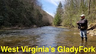 Trout Fishing West Virginias Glady Fork [upl. by Eniarrol687]