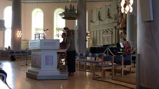 Alma Faxén plays Pilgrims Chorus organ Tannhäuser by R Wagner [upl. by Hephzipah]