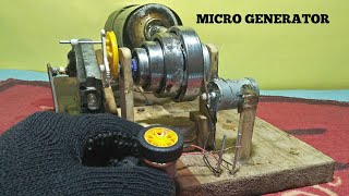 How to make super micro generator  steam engine generator [upl. by Fuhrman349]