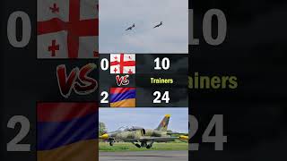 Georgia vs Armenia Air Force Comparison 2024  Georgia vs Armenia Military Power Comparison 2024 [upl. by Suhsoj]