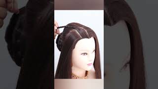 Dount Bun Hairstyle For Long Hair Girls dount bunhairstyle viewers ytshorts hairstyle like [upl. by Leasa776]