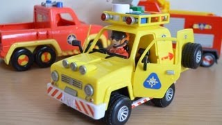 Fireman Sam Tom Thomas Mountain Rescue 4x4 Jeep Sounds Lights Toy Review [upl. by Alenson]