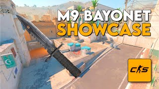 M9 Bayonet Knife  CounterStrike 2  Showcase  Animation on Source 2 Engine [upl. by Yhotmit]