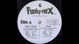 DNA ft Suzanne Vega  After One – Toms Diner Funkymix 6 1991 [upl. by Goodhen495]