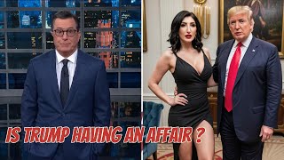 Stephen Colbert Brutally Nails Trumps Defense of Laura Loomer [upl. by Gaiser720]