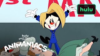 Animaniacs  quotFirst Ladiesquot Sing Along  Hulu [upl. by Yrogerg504]