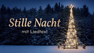 Stille Nacht Silent Night – Lyric Video [upl. by Bowe]