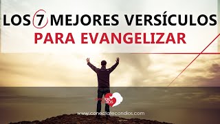 📚 Los 7 Mejores Versículos para Evangelizar [upl. by Morgen]