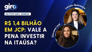 🔴 AO VIVO Itaúsa ITSA4 pagará R 14 bi em JCP vale a pena  Taesa TAEE11 anuncia dividendos [upl. by Freiman700]