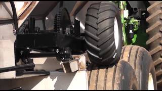 Mechanical Fertilizer Spreader  Lime Spreader Overview [upl. by Ilahtan]