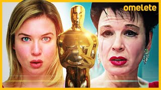 SUPERAÇÃO A TRISTE HISTÓRIA DE RENÉE ZELLWEGER ATÉ O OSCAR  Retrato Omelete [upl. by Cohl157]