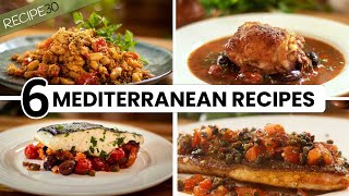 6 Healthy Mediterranean Recipes  Nourish amp Delight [upl. by Nahgiem286]