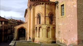 Segovia Spain San Martin and other romanesque churches [upl. by Haveman]