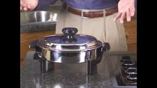 Lifetime Cookware  Baking With Your Liquid Core Skillet The Lifetime Way [upl. by Hearsh226]