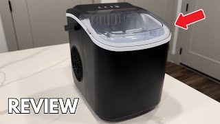 COWSAR Countertop Ice Maker  Full Review [upl. by Omora]